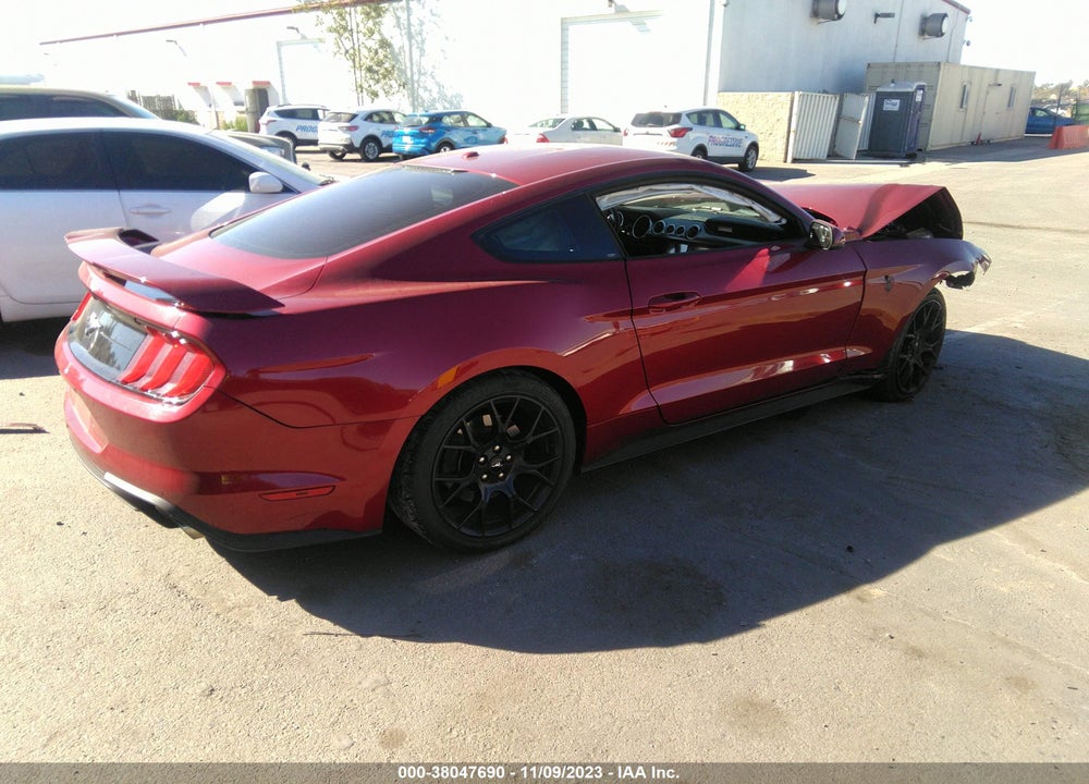 2018 FORD MUSTANG ECOBOOST VIN: 1FA6P8TH8J5160014