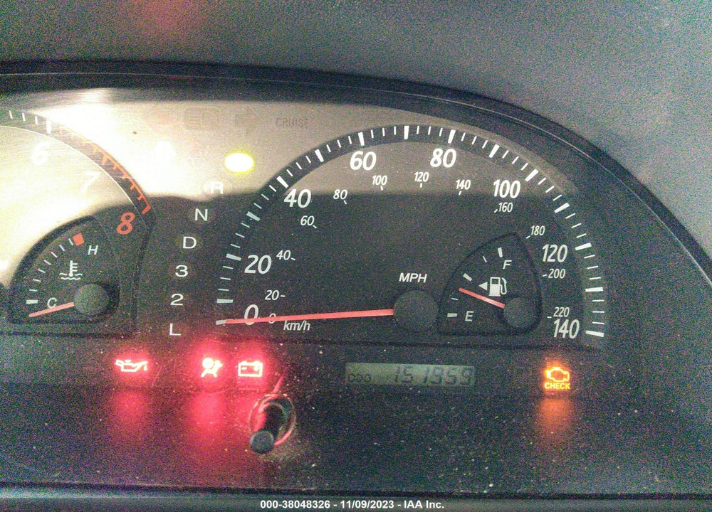 2003 TOYOTA CAMRY XLE VIN: 4T1BF30KX3U056899