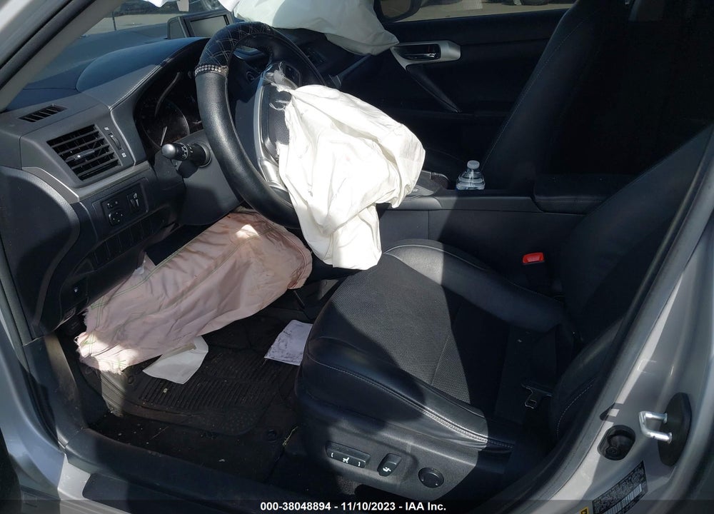 2012 LEXUS CT 200H VIN: JTHKD5BH7C2118759