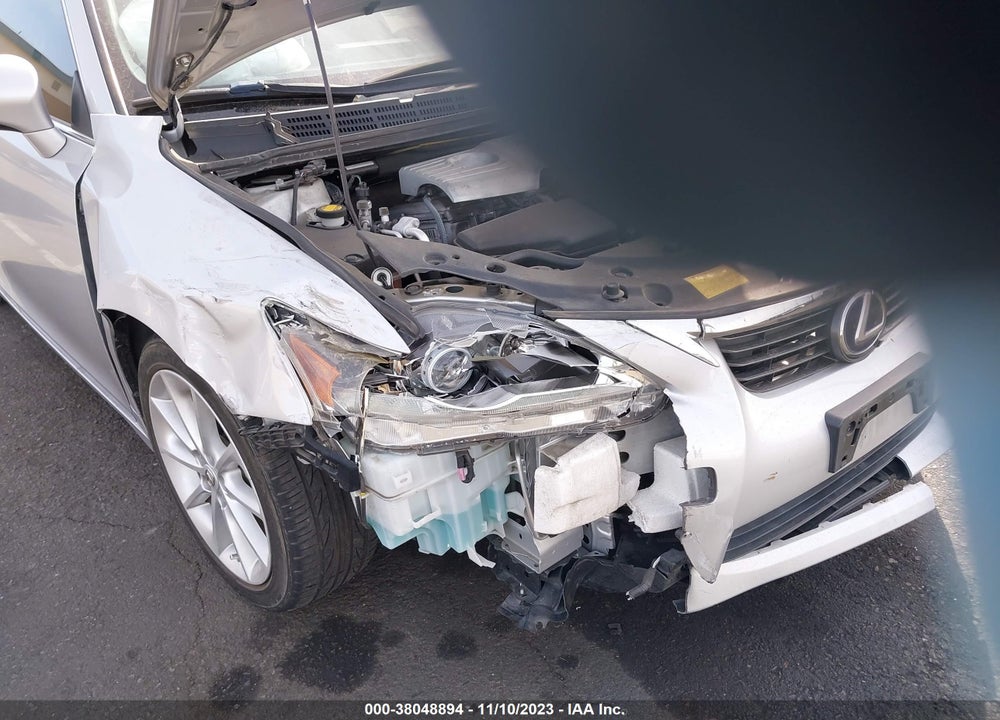 2012 LEXUS CT 200H VIN: JTHKD5BH7C2118759