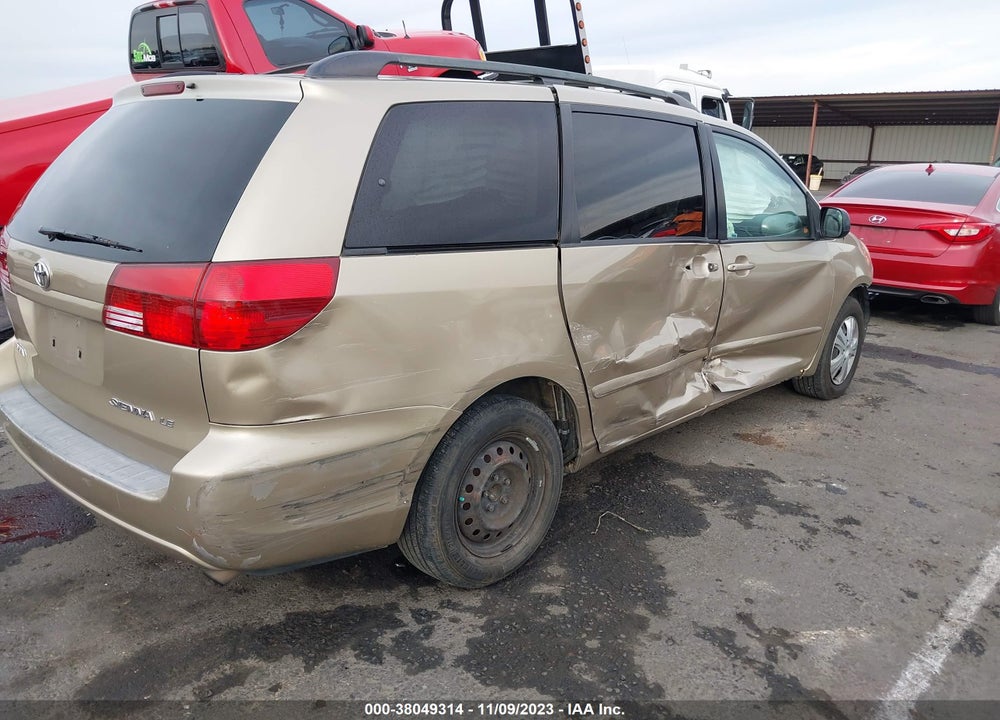 2006 TOYOTA SIENNA LE VIN: 5TDZA23C86S503125
