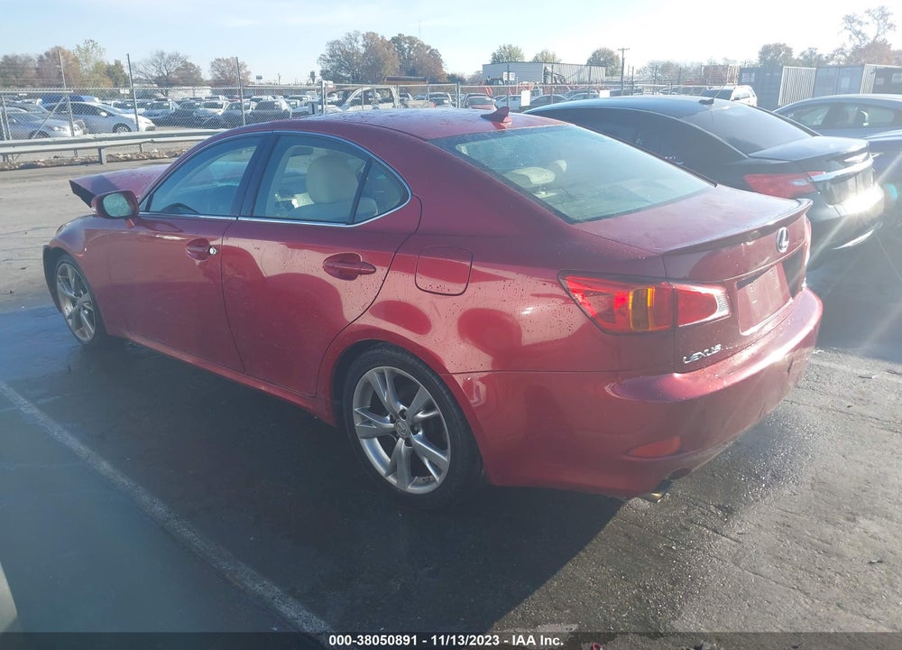 2009 LEXUS IS 250 VIN: JTHBK262095096055