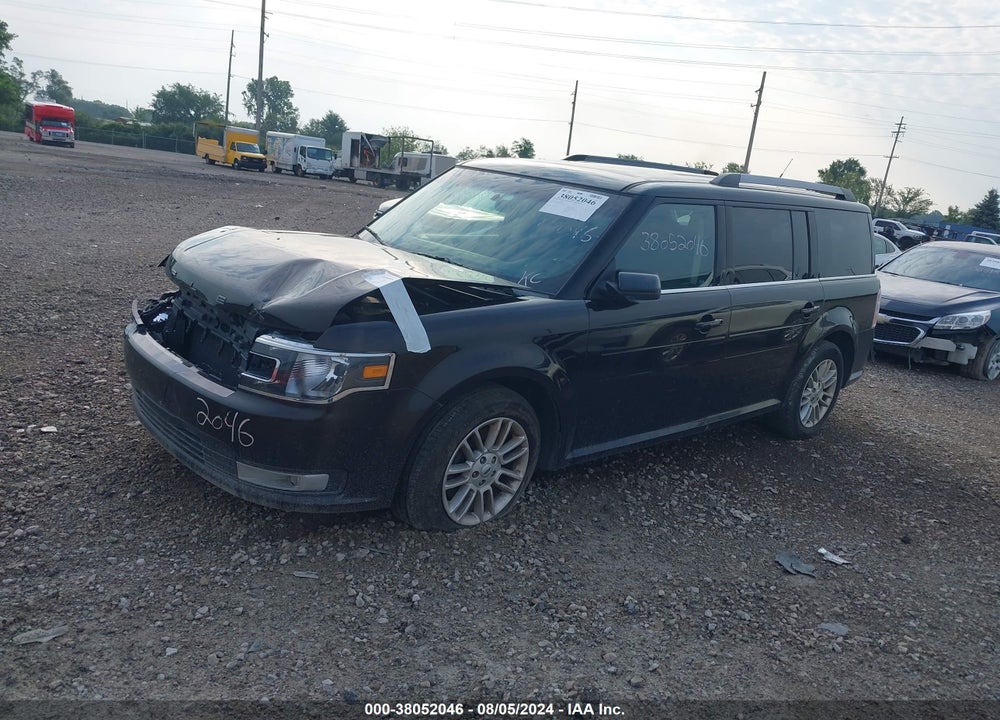 2013 FORD FLEX SEL VIN: 2FMHK6C87DBD18814
