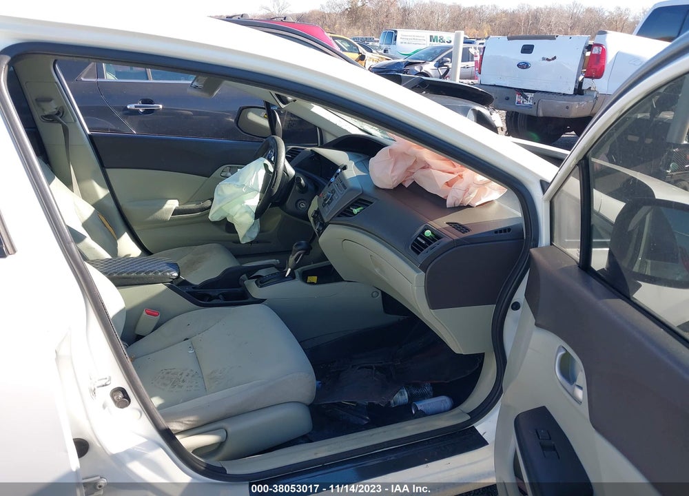 2012 HONDA CIVIC LX VIN: 19XFB2F50CE316982