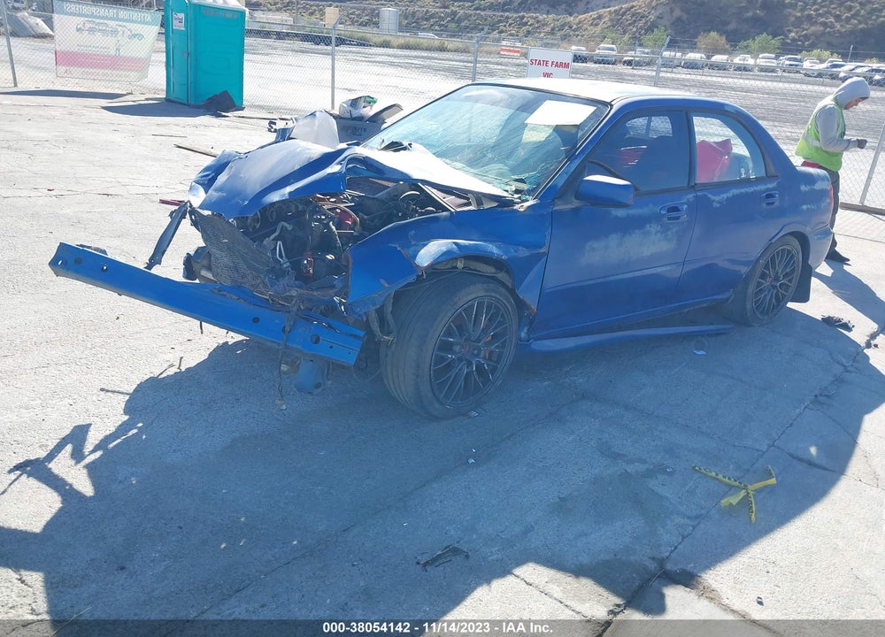 2005 SUBARU IMPREZA WRX STI VIN: JF1GD70605L509887