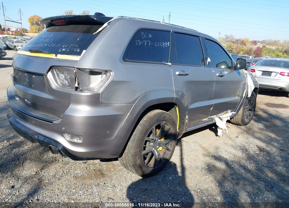2021 JEEP GRAND CHEROKEE TRACKHAWK 4X4 VIN: 1C4RJFN91MC842784