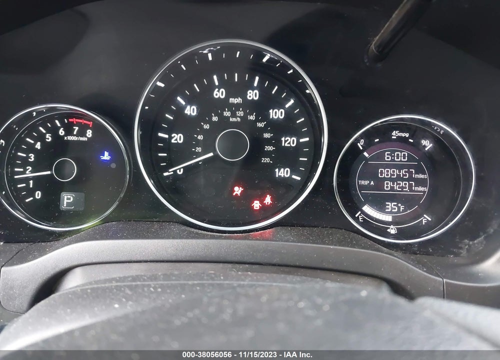 2016 HONDA HR-V EX VIN: 3CZRU6H56GM758666