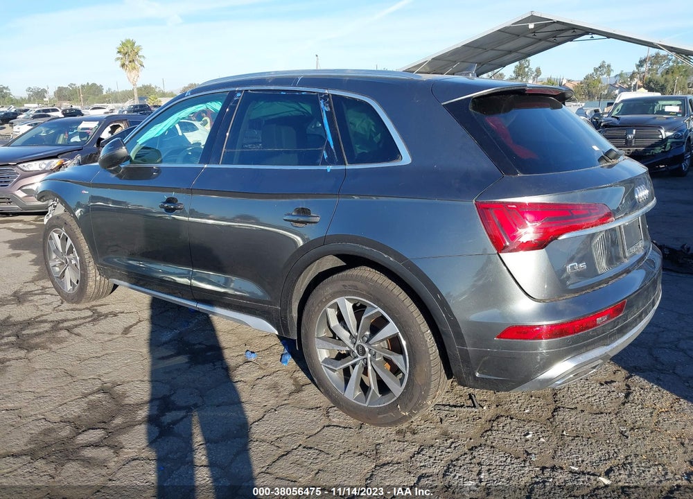 2022 AUDI Q5 PREMIUM PLUS 45 TFSI S LINE QUATTRO S TRONIC VIN: WA1EAAFY2N2082339