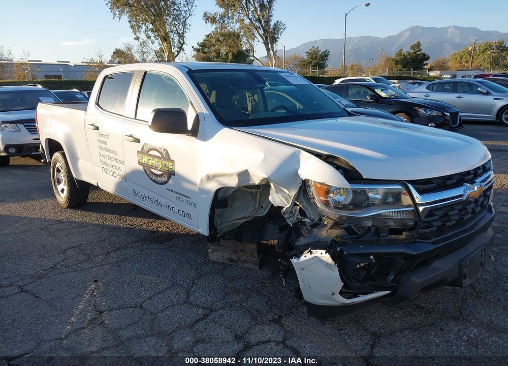 2021 CHEVROLET COLORADO 2WD LONG BOX WT VIN: 1GCGSBEN3M1184987