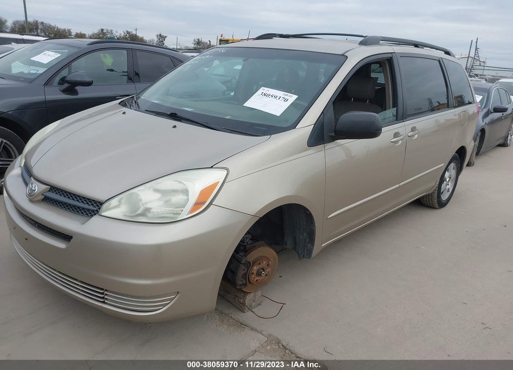 2004 TOYOTA SIENNA LE VIN: 5TDZA23C04S072096