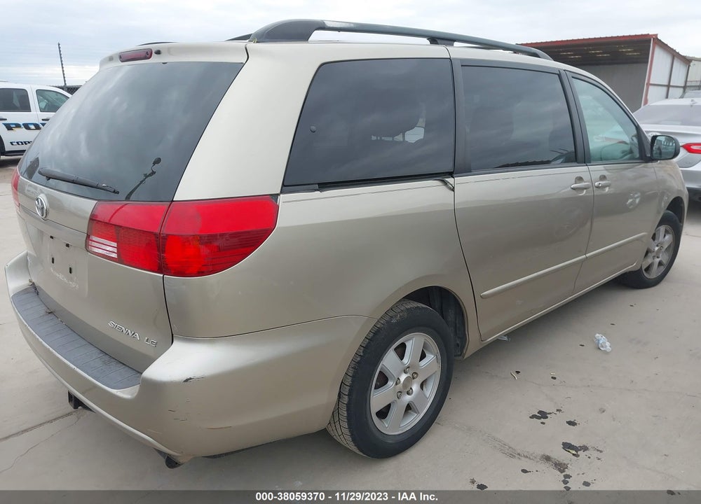 2004 TOYOTA SIENNA LE VIN: 5TDZA23C04S072096