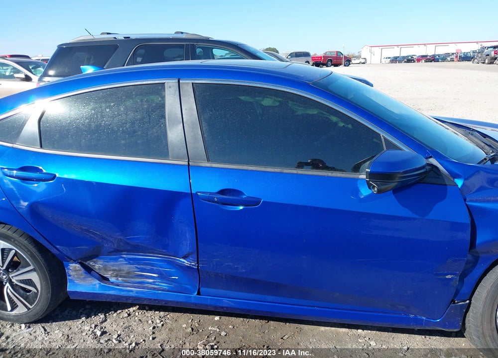 2018 HONDA CIVIC EX-L VIN: JHMFC1F71JX014699