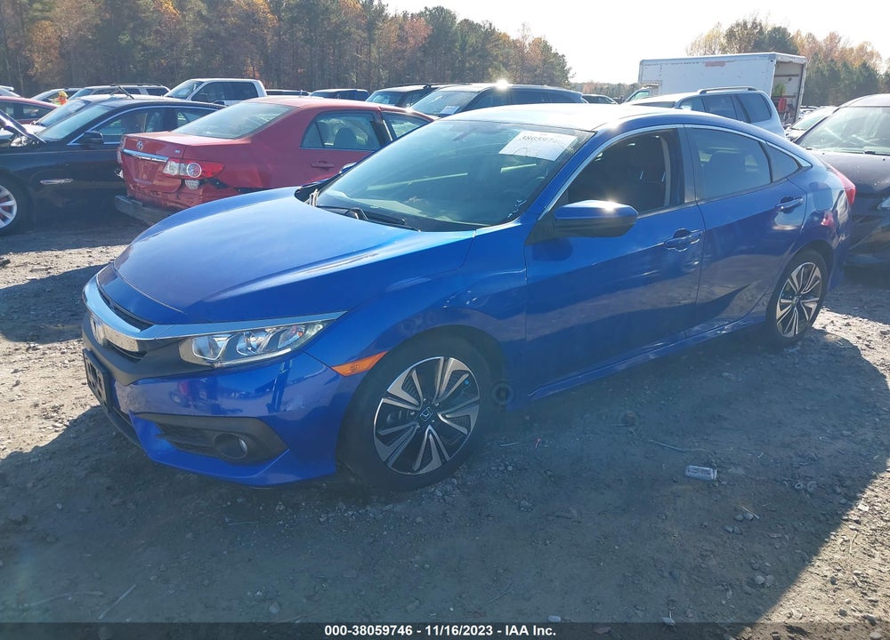 2018 HONDA CIVIC EX-L VIN: JHMFC1F71JX014699