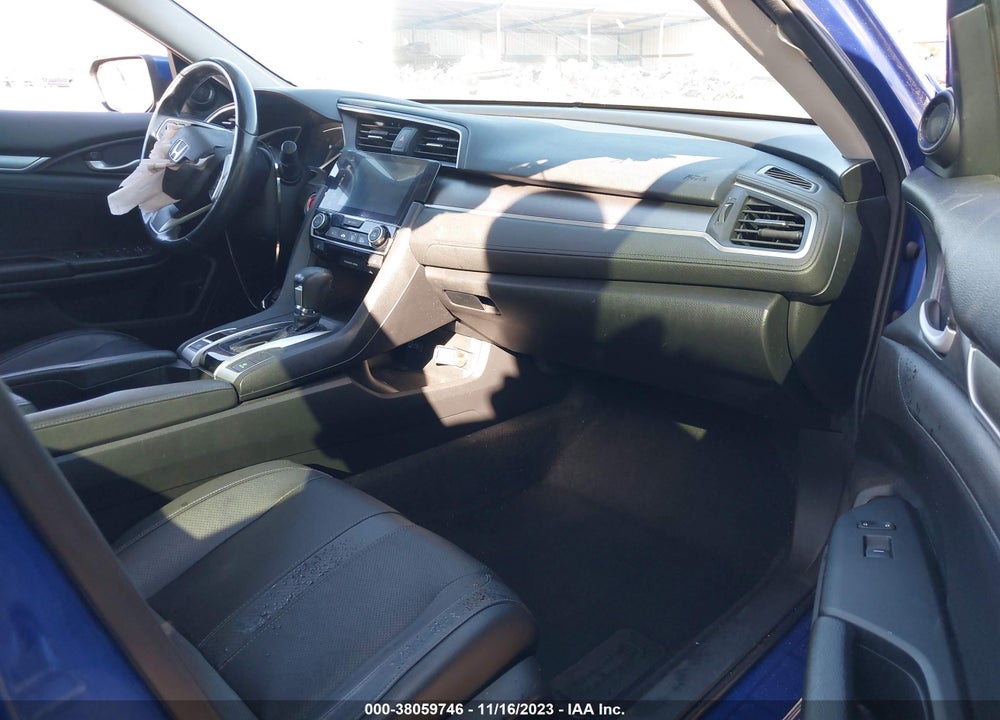 2018 HONDA CIVIC EX-L VIN: JHMFC1F71JX014699