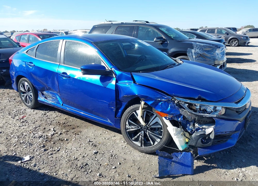 2018 HONDA CIVIC EX-L VIN: JHMFC1F71JX014699