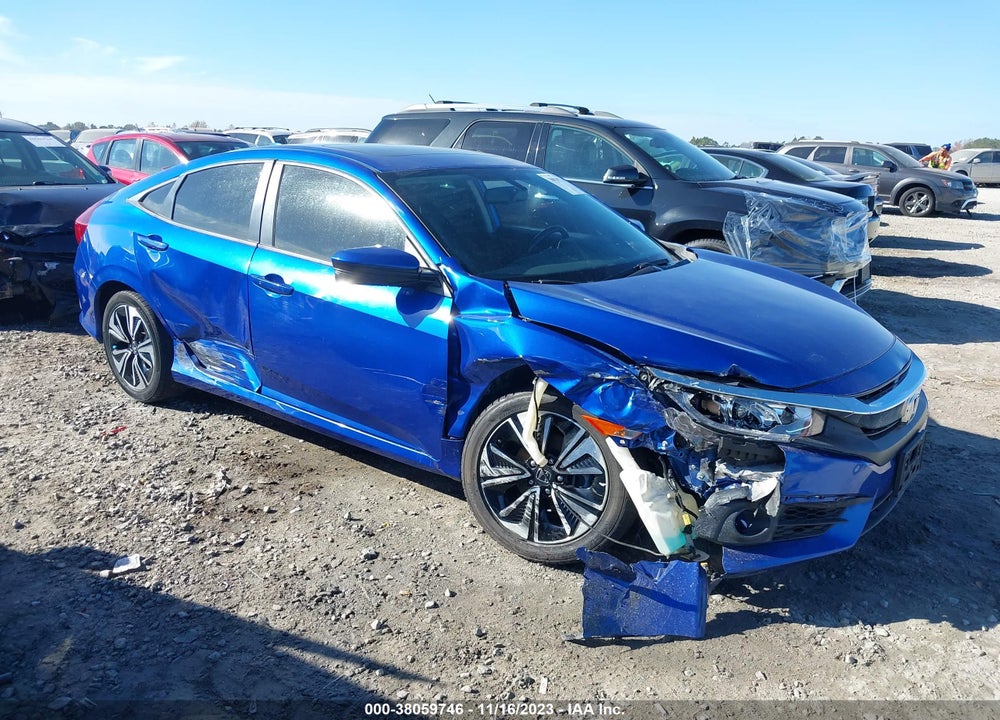 2018 HONDA CIVIC EX-L VIN: JHMFC1F71JX014699