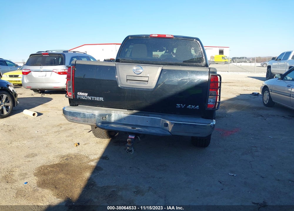 2012 NISSAN FRONTIER SV VIN: 1N6AD0EVXCC454723