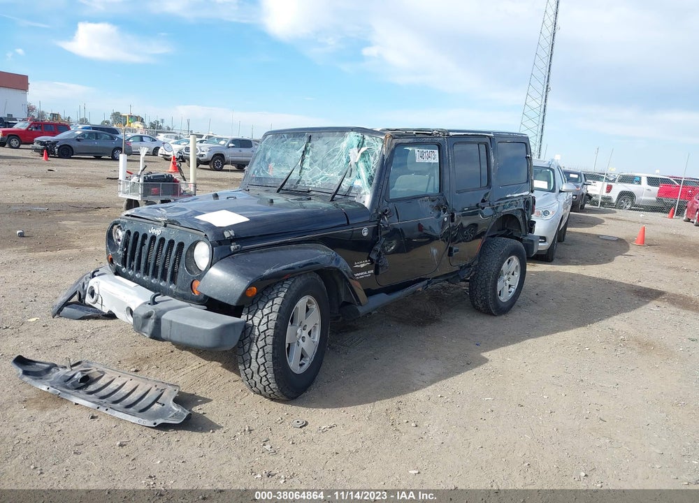 2012 JEEP WRANGLER UNLIMITED SAHARA VIN: 1C4BJWEG2CL231743