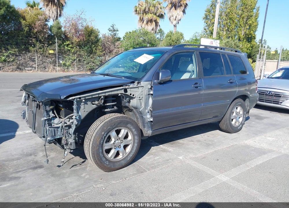 2007 TOYOTA HIGHLANDER V6 VIN: JTEDP21A070145044