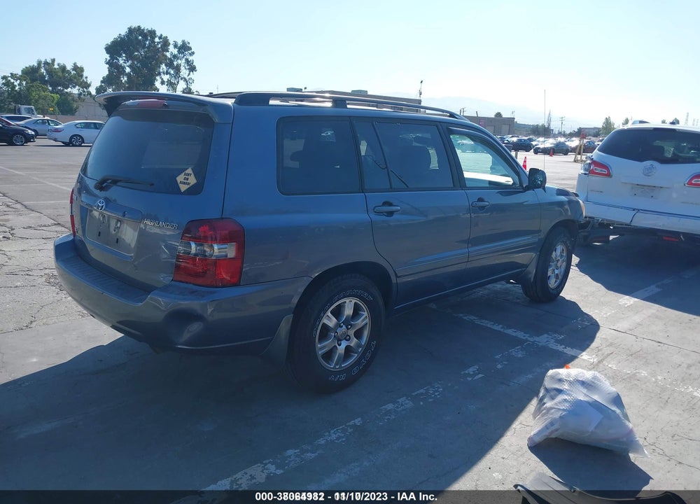 2007 TOYOTA HIGHLANDER V6 VIN: JTEDP21A070145044