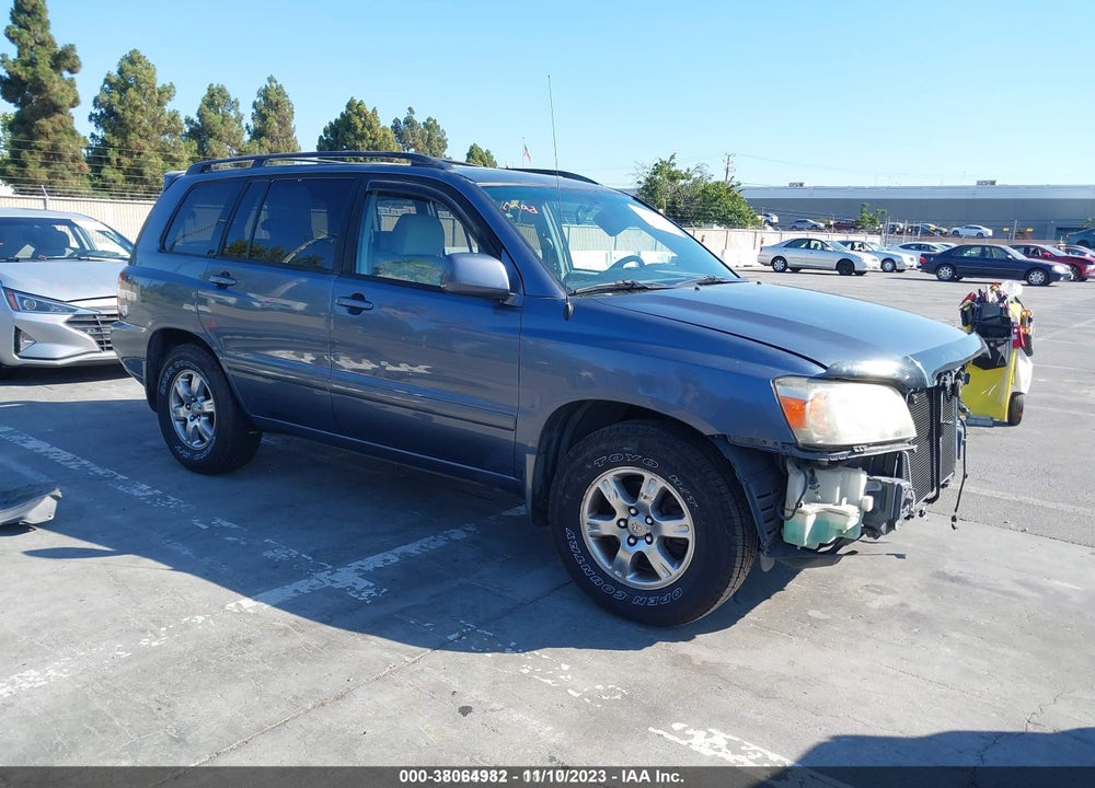 2007 TOYOTA HIGHLANDER V6 VIN: JTEDP21A070145044