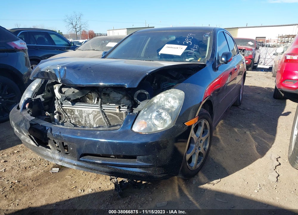 2004 INFINITI G35 VIN: JNKCV51E44M103859