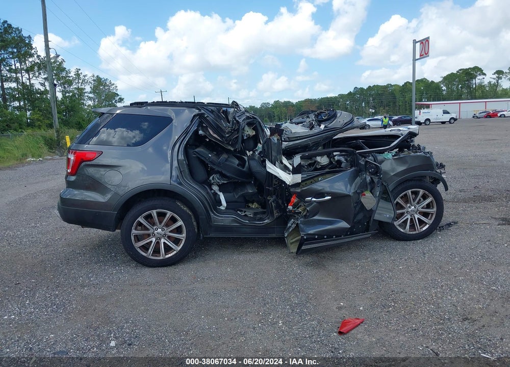 2017 FORD EXPLORER LIMITED VIN: 1FM5K8FH7HGC70045