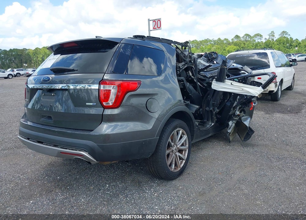 2017 FORD EXPLORER LIMITED VIN: 1FM5K8FH7HGC70045