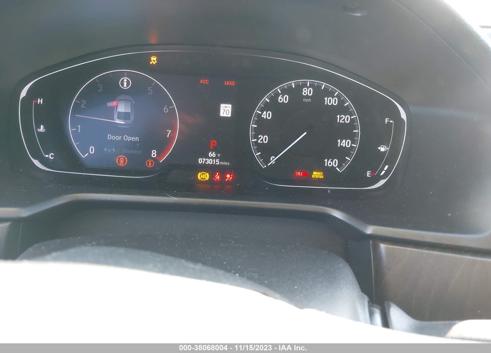 2019 HONDA ACCORD EX-L VIN: 1HGCV1F59KA116836