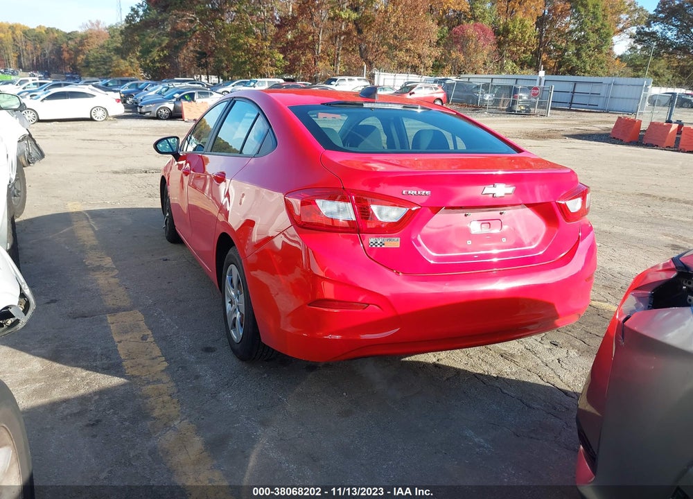 2016 CHEVROLET CRUZE LS AUTO VIN: 1G1BC5SM5G7272079