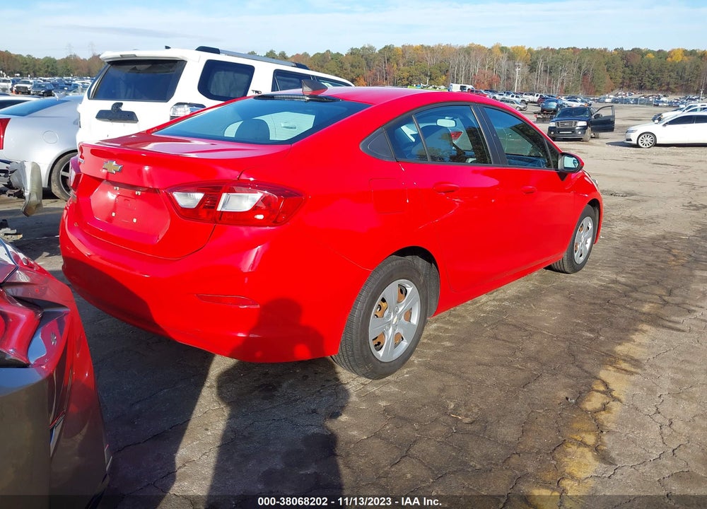 2016 CHEVROLET CRUZE LS AUTO VIN: 1G1BC5SM5G7272079
