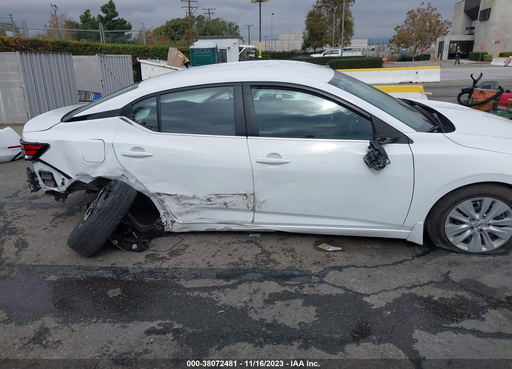 2022 NISSAN SENTRA S XTRONIC CVT VIN: 3N1AB8BV7NY207376