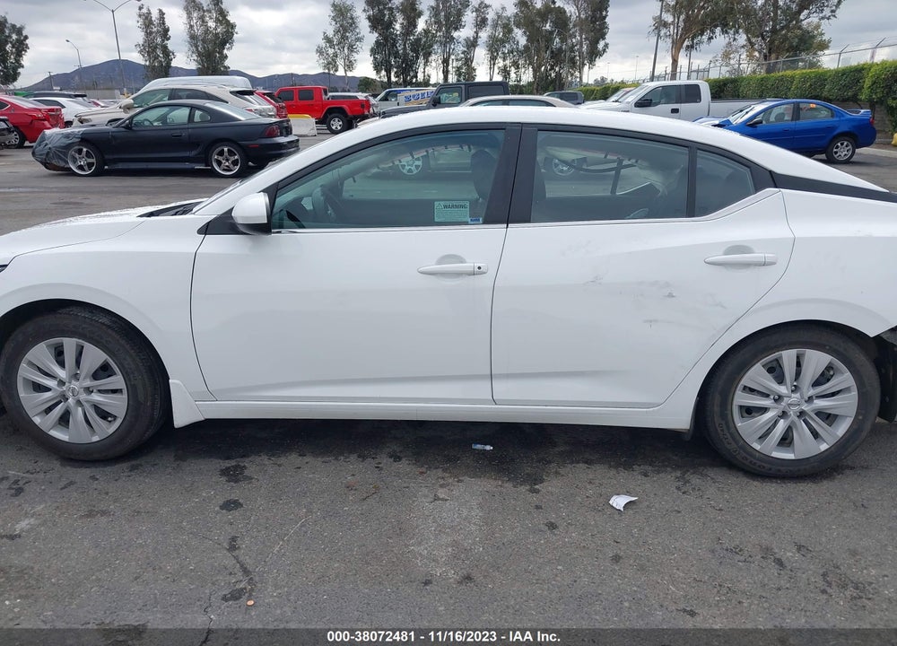 2022 NISSAN SENTRA S XTRONIC CVT VIN: 3N1AB8BV7NY207376