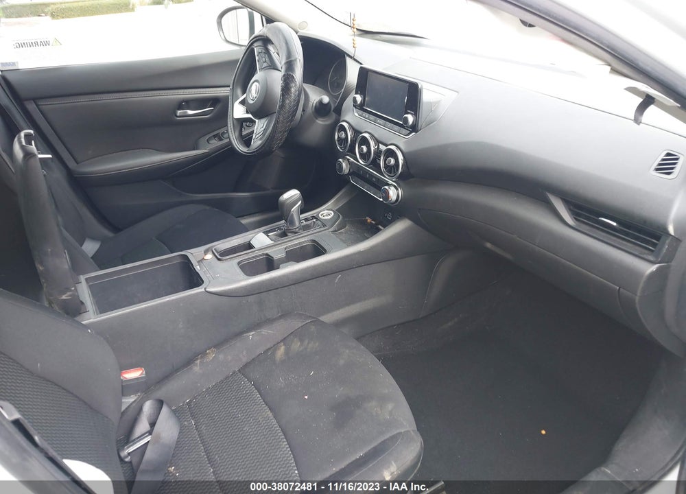 2022 NISSAN SENTRA S XTRONIC CVT VIN: 3N1AB8BV7NY207376