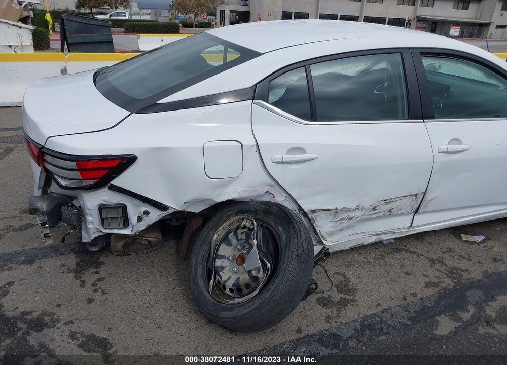 2022 NISSAN SENTRA S XTRONIC CVT VIN: 3N1AB8BV7NY207376