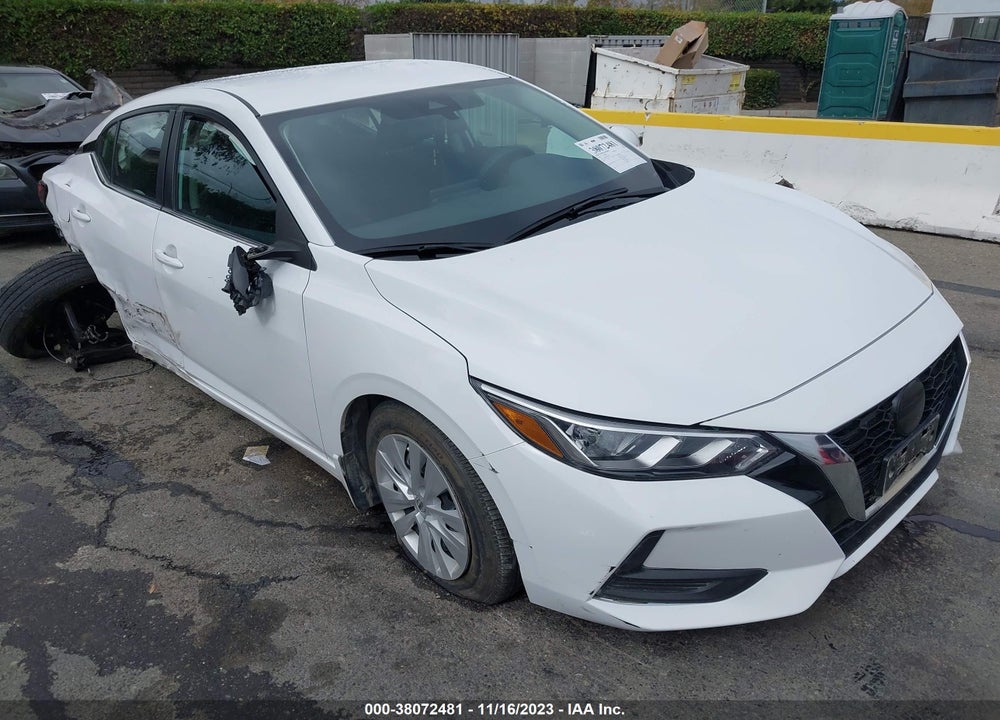 2022 NISSAN SENTRA S XTRONIC CVT VIN: 3N1AB8BV7NY207376