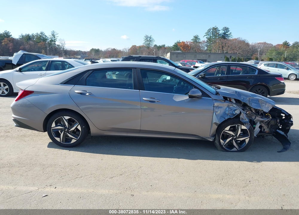 2023 HYUNDAI ELANTRA LIMITED VIN: KMHLP4AG6PU625867
