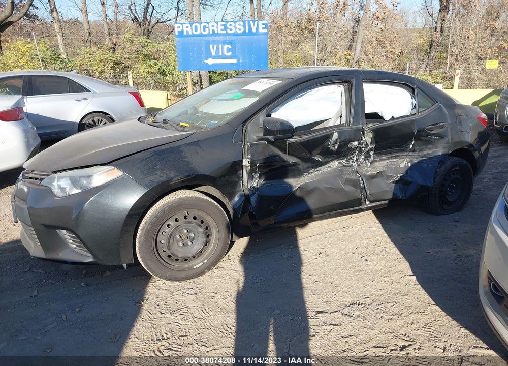 2014 TOYOTA COROLLA VIN: 2T1BURHE7EC146202