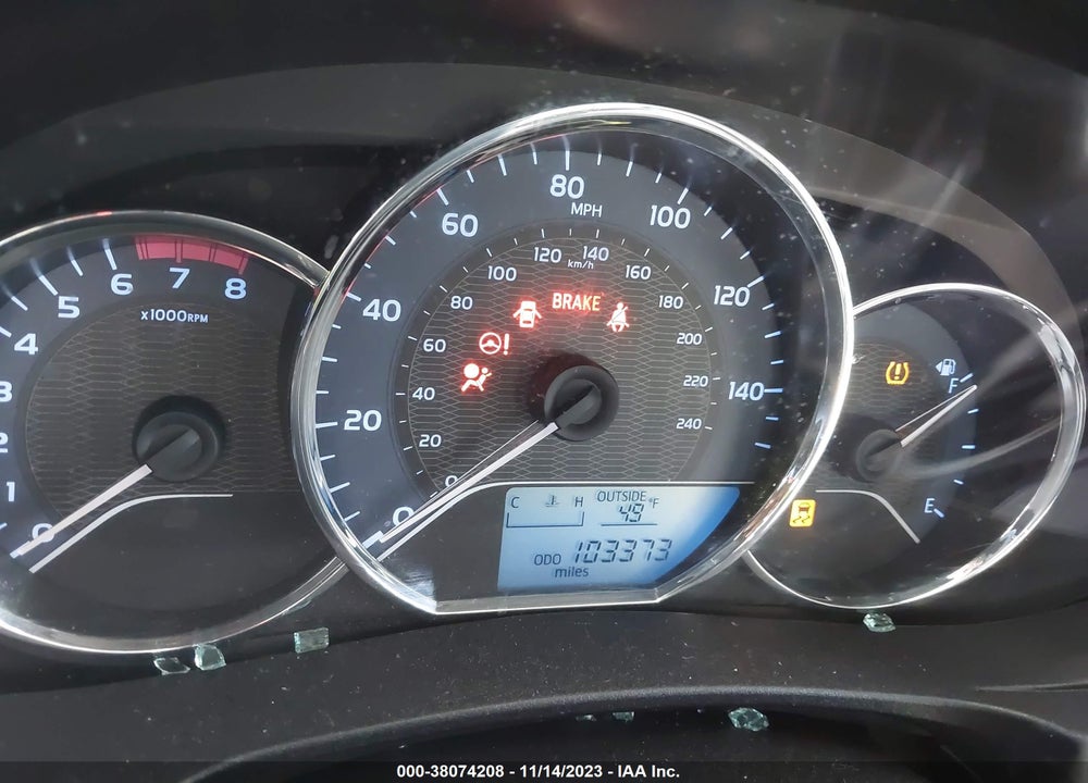 2014 TOYOTA COROLLA VIN: 2T1BURHE7EC146202