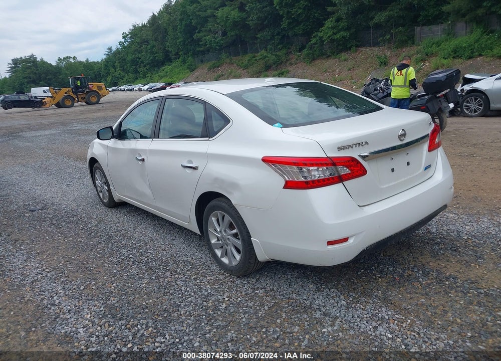 2013 NISSAN SENTRA SV VIN: 3N1AB7AP1DL765216