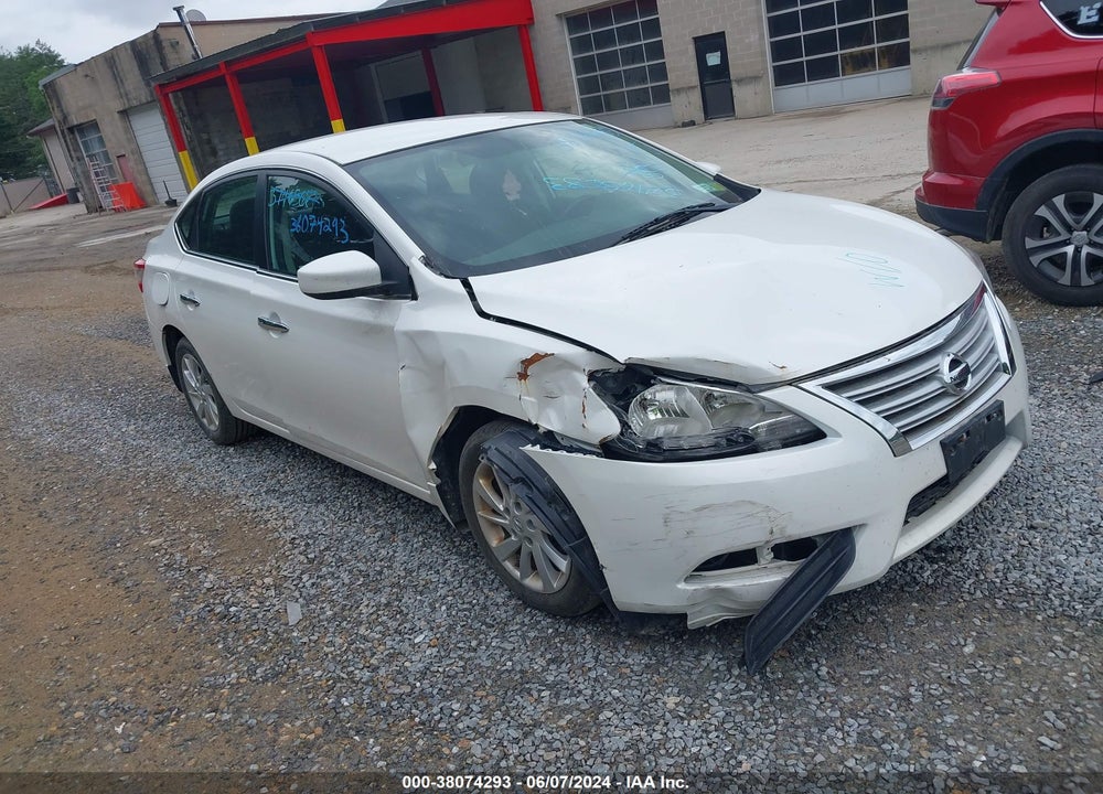 2013 NISSAN SENTRA SV VIN: 3N1AB7AP1DL765216