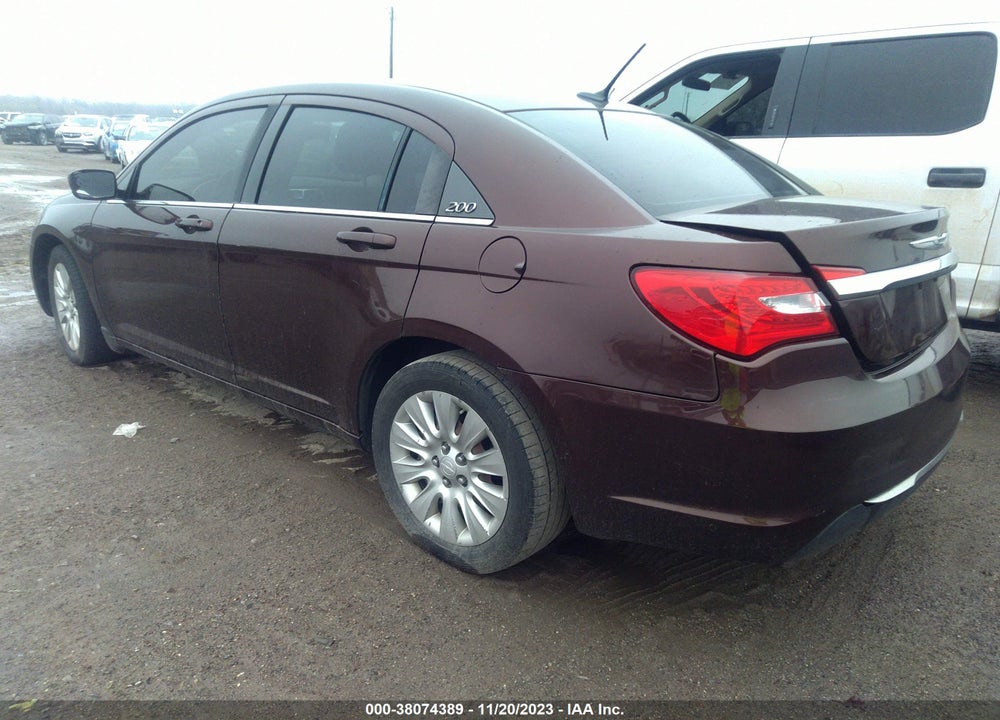 2013 CHRYSLER 200 LX VIN: 1C3CCBAG3DN723771