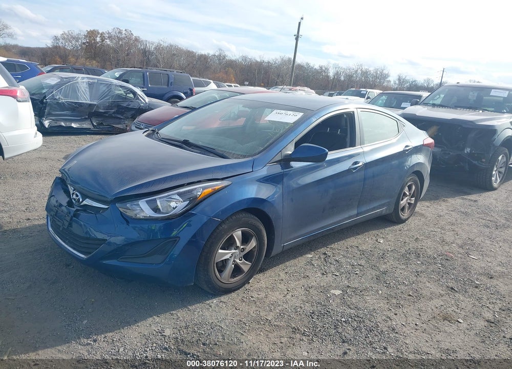 2014 HYUNDAI ELANTRA SE (ULSAN PLANT) VIN: KMHDH4AE9EU213021