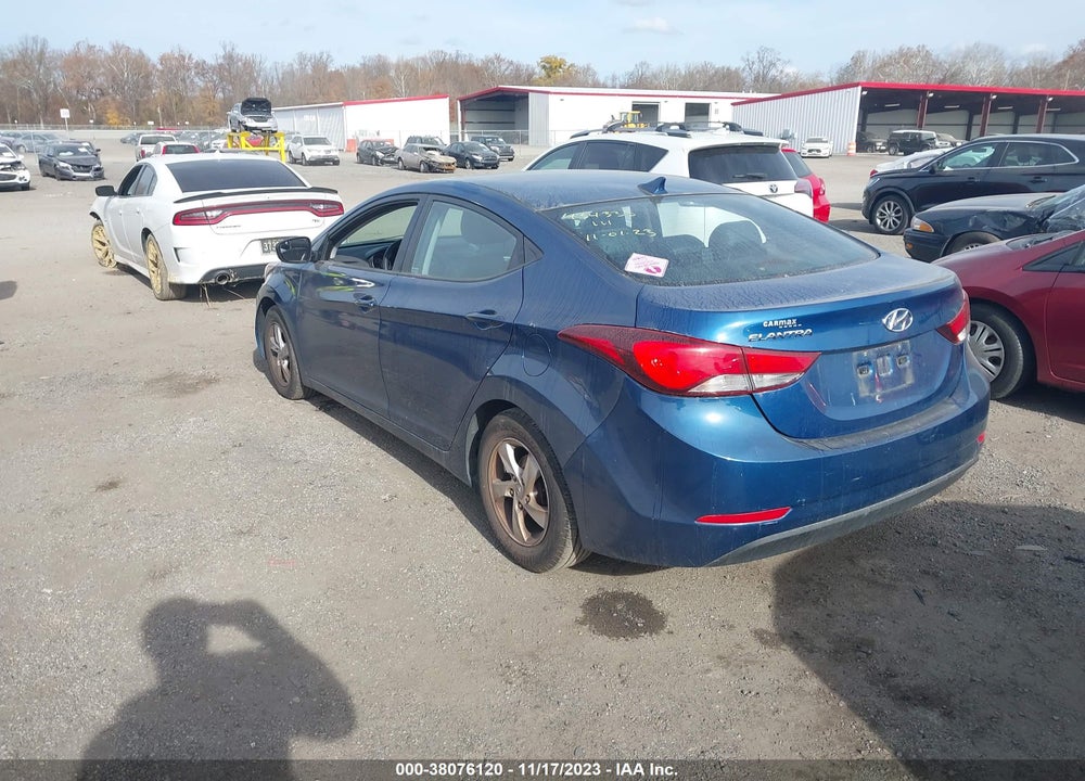 2014 HYUNDAI ELANTRA SE (ULSAN PLANT) VIN: KMHDH4AE9EU213021