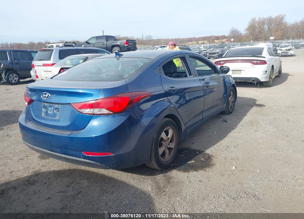 2014 HYUNDAI ELANTRA SE (ULSAN PLANT) VIN: KMHDH4AE9EU213021