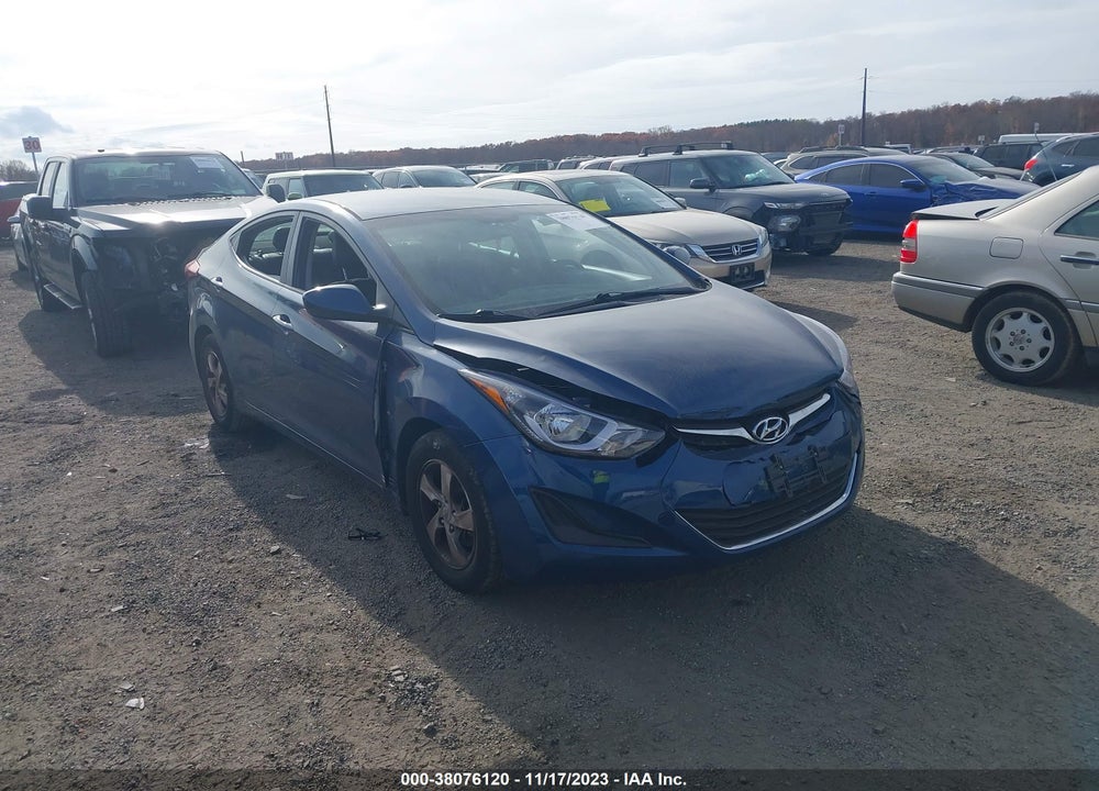 2014 HYUNDAI ELANTRA SE (ULSAN PLANT) VIN: KMHDH4AE9EU213021