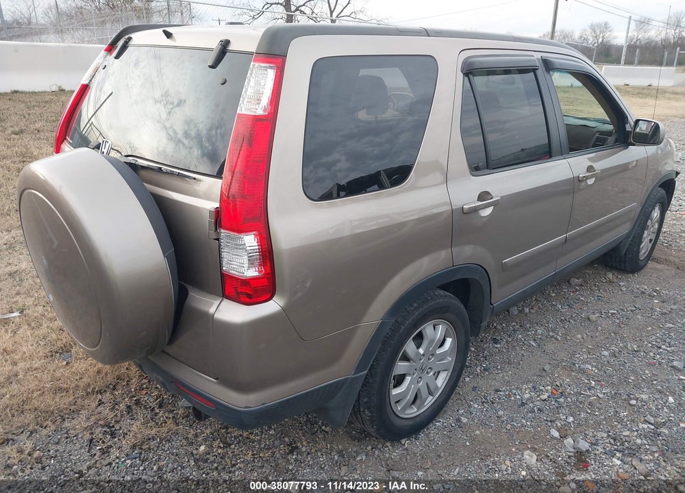 2005 HONDA CR-V SE VIN: SHSRD78965U321579