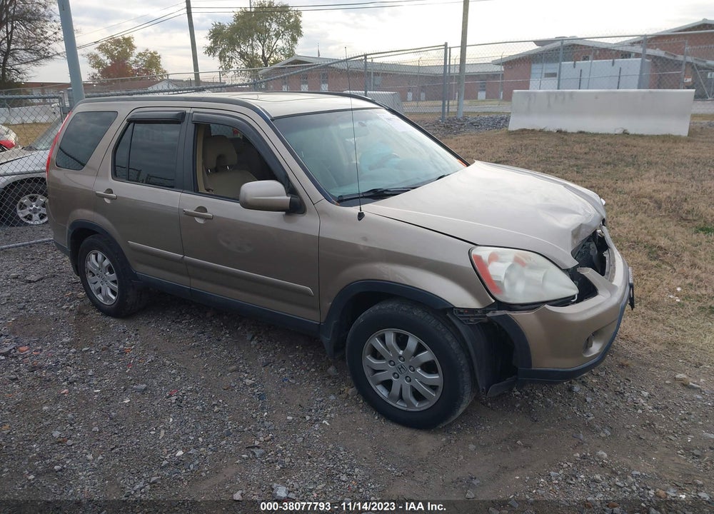 2005 HONDA CR-V SE VIN: SHSRD78965U321579