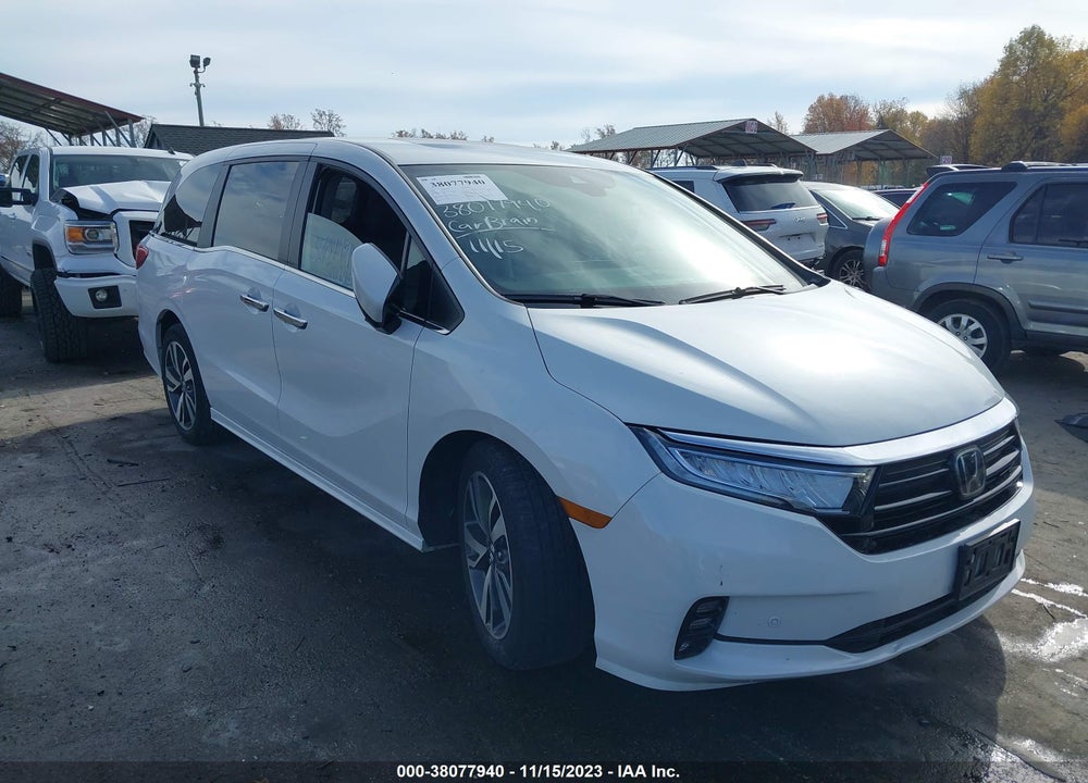 2022 HONDA ODYSSEY TOURING VIN: 5FNRL6H81NB009844