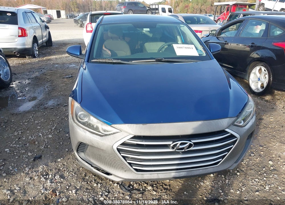 2017 HYUNDAI ELANTRA SE VIN: 5NPD84LF8HH153306